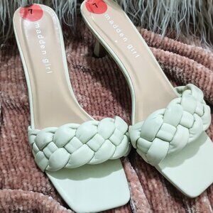 Madden Girl Braided Heels